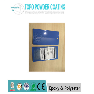 Metal Decorative Powder Coating PANTONG2727C Warna Biru Dengan Persetujuan ROHS