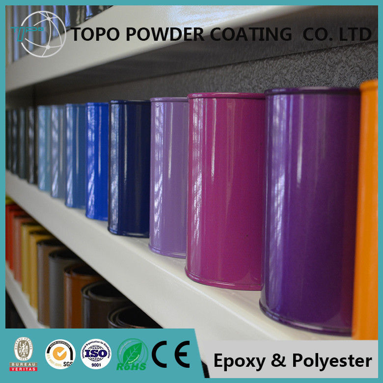 RAL 1006 Pure Polyester Powder Coating Untuk Ketahanan Aluminium Oxidants