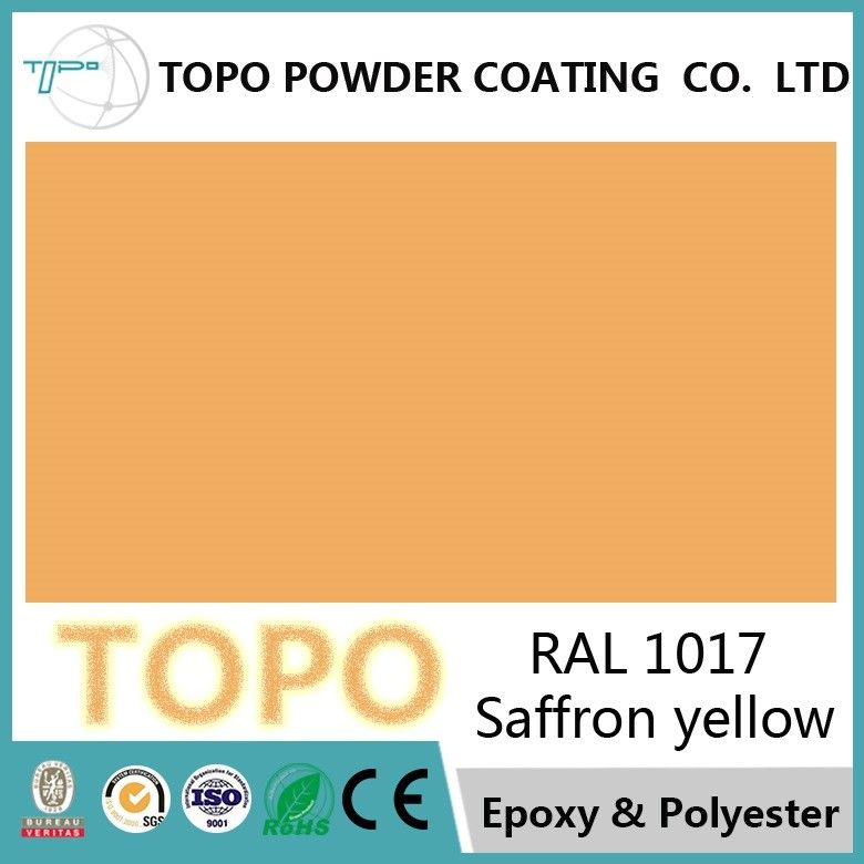 Aluminium Pipeline Powder Coating, RAL 1017 Saffron Yellow Eco Powder Coating