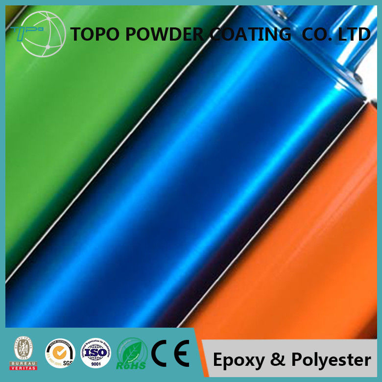 Interior Metal Polyurethane Powder Coating RAL 1001 Permukaan Moire Warna
