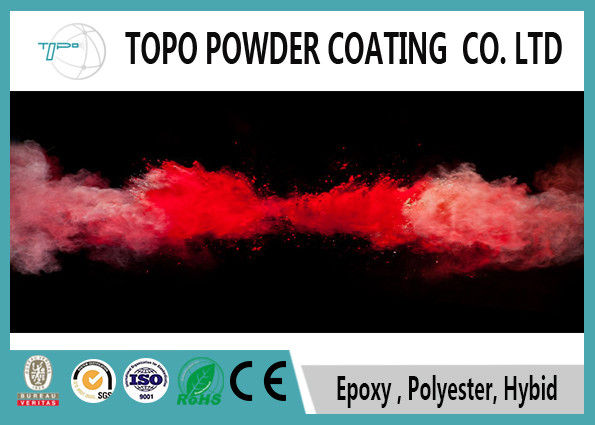 RAL 1023 Traffic yellow polyester uv resistant powder coating untuk bahan logam