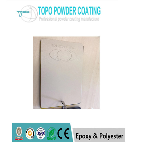 White Outdoor Epoxy Resin Powder Coating RAL 1213 Cahaya Rendah Untuk Permukaan Logam