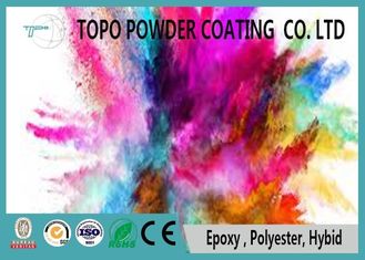 RAL 1036 Pearl Gold Polyester Powder Coating Neon Green Powder Coat Untuk Anticorrosion Pipeline