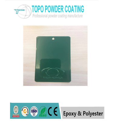 Warna Hijau Murni Powder Coating Polyester RAL 6016 H Pensil Kekerasan