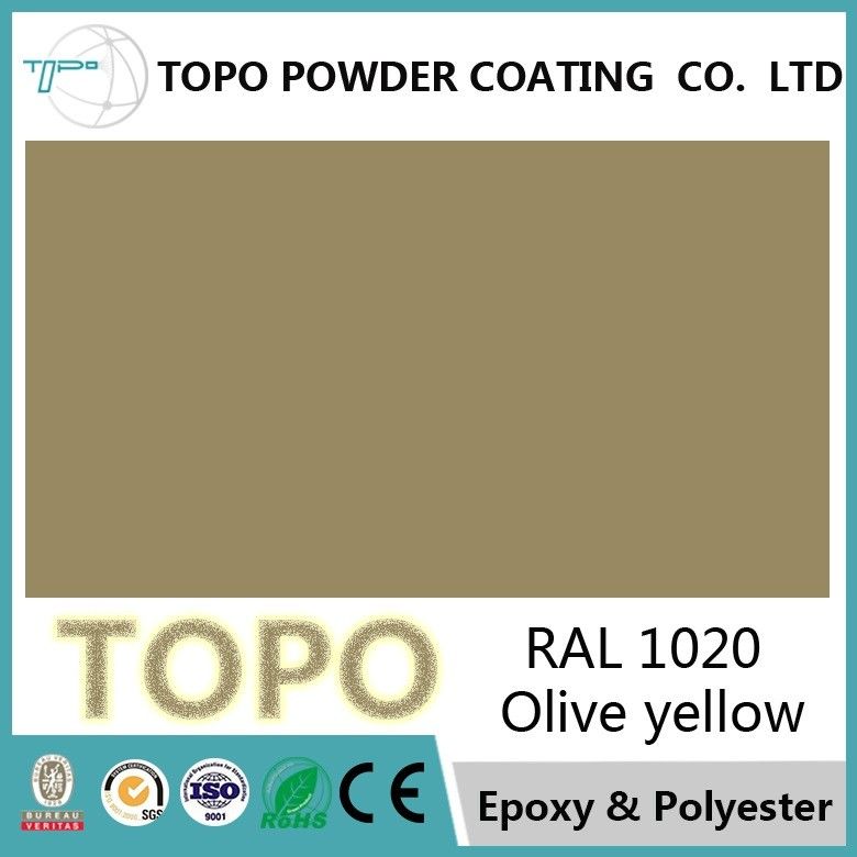 RAL1020 Pure Polyester Powder Coating Untuk Jenis Thermosetting Dapur