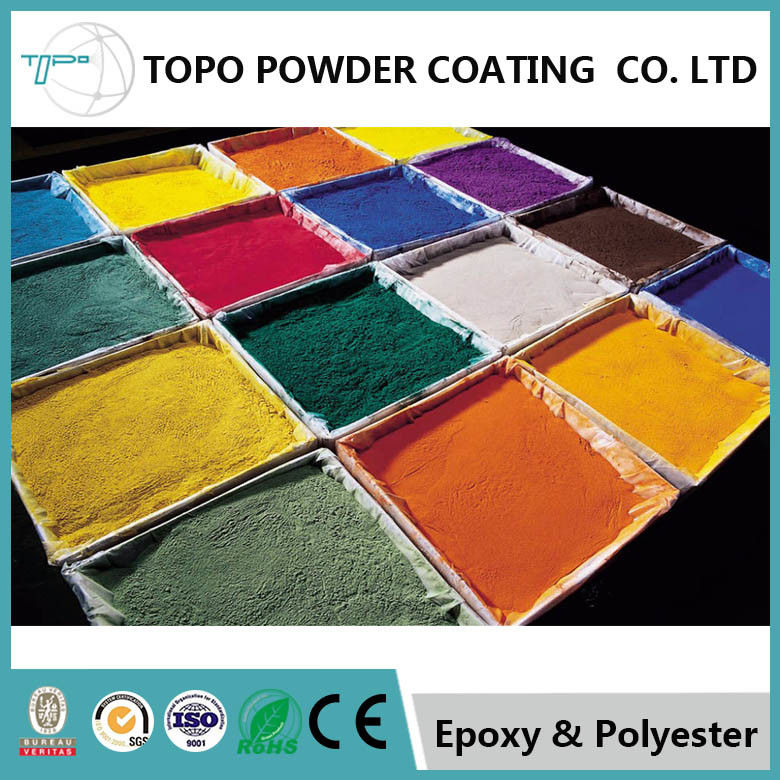 RAL 1003 Epoxy Industrial Polyester Powder Coating Flip 3fl Fleksi Tinggi