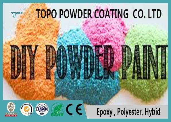 RAL1037 Sun Yellow Polyester Powder Coating Tahan Panas Powder Coat Untuk Struktur Baja