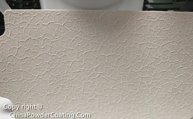 Buaya Hitam Putih Pola Bubuk Powder Coating Cat Tekstur Besar Terstruktur